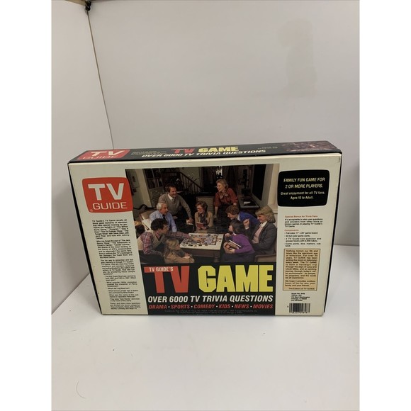 Vintage 1984 TV GUIDE'S TV Game in original box and complete - Picture 2 of 12